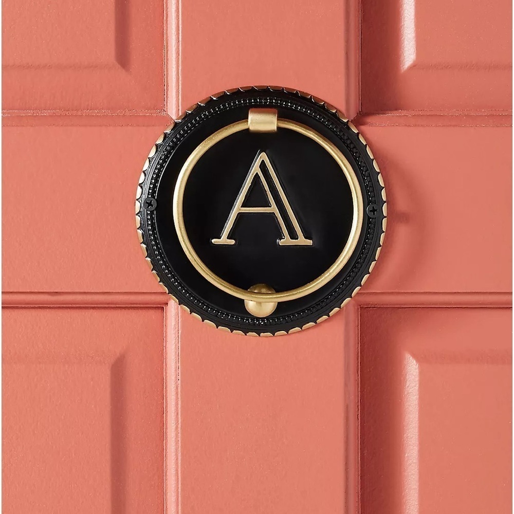Anthropologie Nora Door Knocker Letter D - Picture 2 of 8